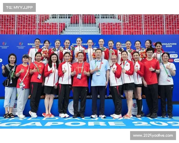 中国代表团世锦赛花样游泳夺4金，包揽集体项目三冠